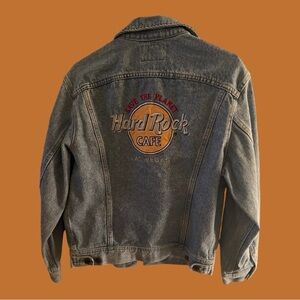 Anyone can wear. Las Vegas Nevada Denim Hard Rock Jacket